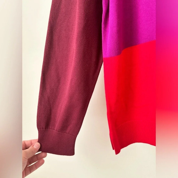 Lands End Turtleneck - Fuchsia Plum Block - Size XLP - NWT - Picture 7 of 12